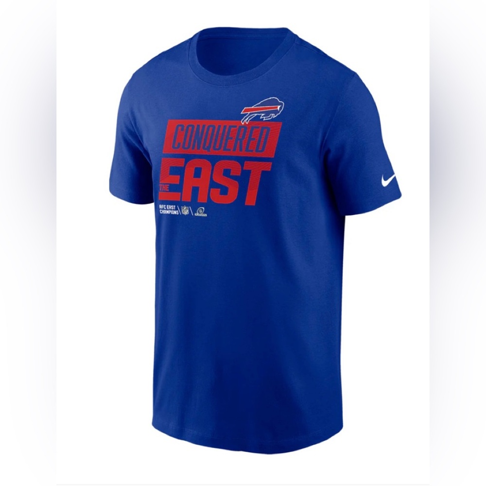 Nike Buffalo Bills 2022 AFC East Division Champs Locker Room Trophy T-Shirt
